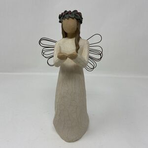 Willow Tree Angel Of Christmas Spirit Figurine 2001 Susan Lordi Demdaco No Box